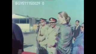 Aga Khan And His Wife Greeted By President General Zia Ul Haq On Their Arrival In Islamabad 1979 [upl. by Sherill280]