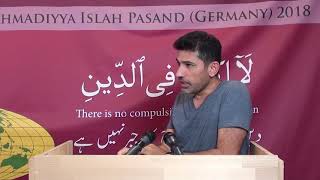 8th Jalsa Salana Germany  Question amp Answer Session Part 3  Urdu [upl. by Adialeda24]