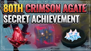 80th Crimson Agate Location FOUND FREE 10 PRIMOGEMS UNTELLABLE TALE Genshin Impact Dragonspine [upl. by Mad978]