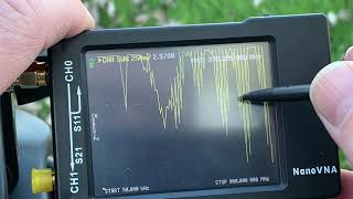 Setup and Tuning of the Yaesu ATAS25 with the help of a NanoVNA [upl. by Ahsei]