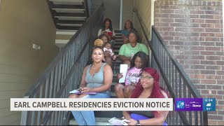 Residents upset after most tenants issued eviction notices at 1 Tyler apartment complex [upl. by Olympium]