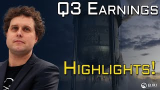 Rocket Lab Q3 Earnings Highlights [upl. by Yedrahs]