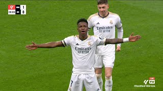 Vinicius Jr Ballon dOR Level 2024 Dribbling GoalsPasses SkillsAssists [upl. by Ydnamron]