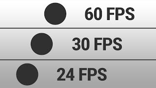 24 FPS vs 30 FPS vs 60 FPS comparison [upl. by Fidela126]