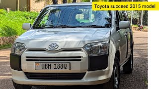 Toyota Succeed probox 2015 model price in Kampala Uganda [upl. by Burris108]