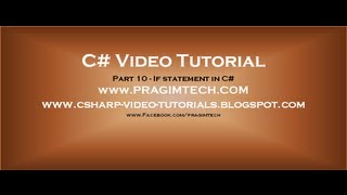 Part 10  C Tutorial  If statement in C [upl. by Bolen]