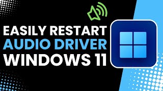 How to Restart Audio Driver in Windows 11 [upl. by Eciryt]