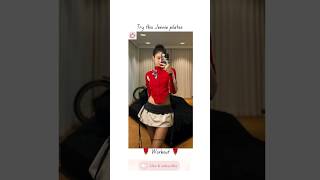 Jennie pilates workout 🌹🍀aeathetic softglam viralshort trendingshort korean fypシ゚viral jennie [upl. by Noremak]