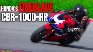 2024 Honda CBR1000RRR SP Fireblade review  new ‘Blade track test from Portimão [upl. by Yremrej]