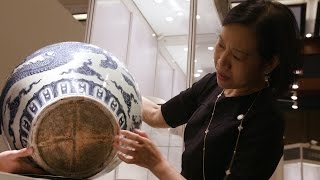 The Priceless Ming Jar Used as an Umbrella Stand  Christies [upl. by Mckeon]