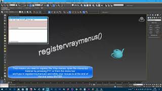 3DS Max Vray menus  quad menus disappeared fix [upl. by Ecaroh]