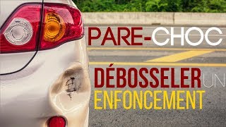 Comment débosseler un enfoncement du parechoc [upl. by Koehler947]