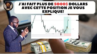 JAI FAIT 5000 EN QUELQUES MINUTES AVEC CET TRADE SMC ET ICTforexprofit [upl. by Nika]