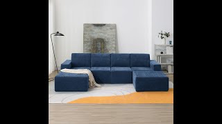 11072quot Modular U Shaped Sectional Sofa [upl. by Maitund947]