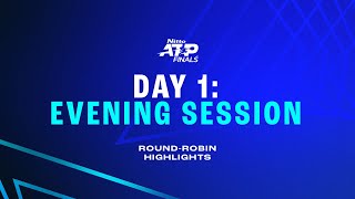 2024 Nitto ATP Finals Day 1 Evening Session [upl. by Drannek]