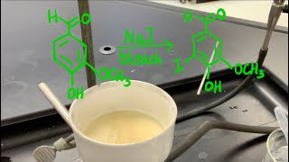 Iodination of Vanillin ORGANIC CHEMISTRY [upl. by Ume801]