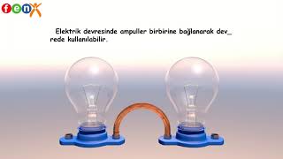 5Sınıf 7 Ünite Elektrik Devre Elemanları ve Sembolleri 3D Animasyonu [upl. by Etnahsa]