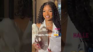 Halle Bailey All Smiles 😊😊 halle hallebailey [upl. by Westmoreland902]