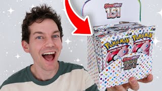 The Pokémon 151 Booster Box Opening [upl. by Aivartal]