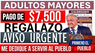 🎁Aviso Urgente¡¡😭PRESIDENTE AMLO🎉QUIERE QUE LO SEPAS “Me dediqué a servir al pueblo con mucho amor” [upl. by Eonak]