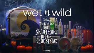 wet n wild and Tim Burtons Nightmare Before Christmas collection is HERE [upl. by Balcke594]