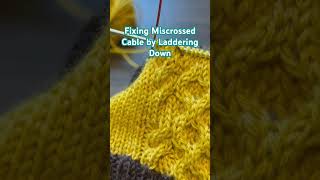 Fixing Miscrossed Cable by laddering down To Watch full length video click link on screen [upl. by Eceinehs38]