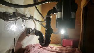 Repiping a kitchen sink with garbage disposal [upl. by Wootten]