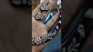 925 HALMARK SILVER HASULI SET WITH KANER TOPyoutube style onlineshopping SILVER [upl. by Nigle]