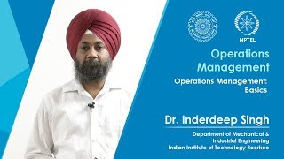 Lecture 01 Operations Management Basics [upl. by Asirem]