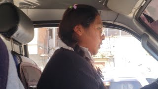 Edith Sabe Manejar Minibus Volante Pedal Mecanico Paseo Velocidad Rampa y Bonita Full HD 60fps [upl. by Zullo]