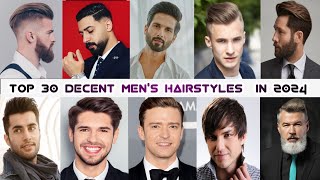 Top 30 Decent Mans Hairstyles for Formal Events in 2024 Mans Hairstyles 2024 [upl. by Amby]