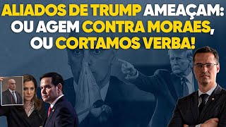 Guerra Aliados de Trump pressionam Moraes ao ameaçar cortar verba da Comissão de Direitos Humanos [upl. by Mullane]