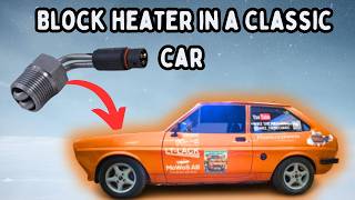 Fitting a Block Heater to a Classic Car Is Easier Than You Think [upl. by Euphemiah]