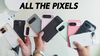 Google Pixel 9  9 Pro  XL  Fold  Color Comparison and First Impressions [upl. by Lilybel]