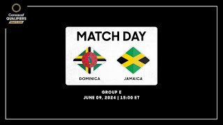 Dominica vs Jamaica  Concacaf Qualifiers  Road to 2026 [upl. by Anelle]