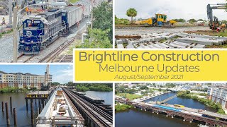 Brightline Construction Melbourne Updates  AugustSeptember 2021 [upl. by Namra]