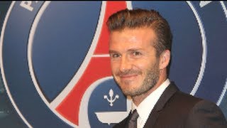 David Beckham PSG Transfer [upl. by Yerffeg777]