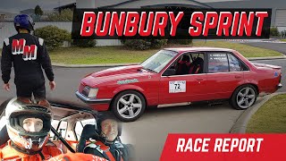 VH FURY RACE DAMAGE AT BUNBURY RALLYSPRINT [upl. by Naesed]