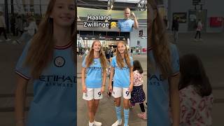 DIE HAALAND ZWILLINGE 👧🇳🇴😨 zwillinge jannikfreestyle [upl. by Jilleen]