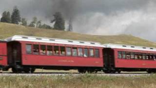 Cumbres Toltec Leaving Dalton Eastbound [upl. by Eikram]