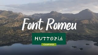 Camping Huttopia Font Romeu  Visite virtuelle dans les Pyrénées [upl. by Olin]