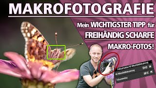 MAKROFOTOGRAFIE  Mein wichtigster TIPP für FREIHÄNDIG SCHARFE MakroFotos [upl. by Dotty]