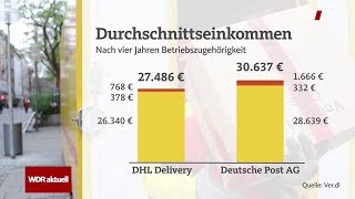 TV Doku Gemeinsamer Betrieb mit Billigtochter geplant  Deutsche Post DHL [upl. by Selig978]