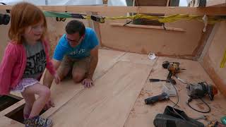 Building our GT27 Houseboat Part 3 [upl. by Skipton]