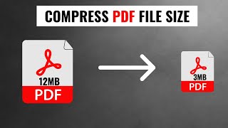 How to Compress PDF File Size Without Losing Quality [upl. by Kinnard]