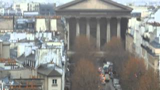 View From The Terrace of The Printemps Department Store In Paris [upl. by Marcel]