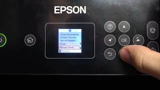 Epson Printers  Cleaning the Print Head [upl. by Balbur]