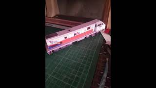 Pembuatan papercraft kereta api [upl. by Rennat]