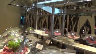 Türkei Hotel Maxx Royal in Belek Luxushotel Buffet Speisesaal Suppen Salat uvm [upl. by Eniamirt258]