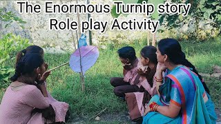 The Enormous turnip English storyRole play [upl. by Fraya]